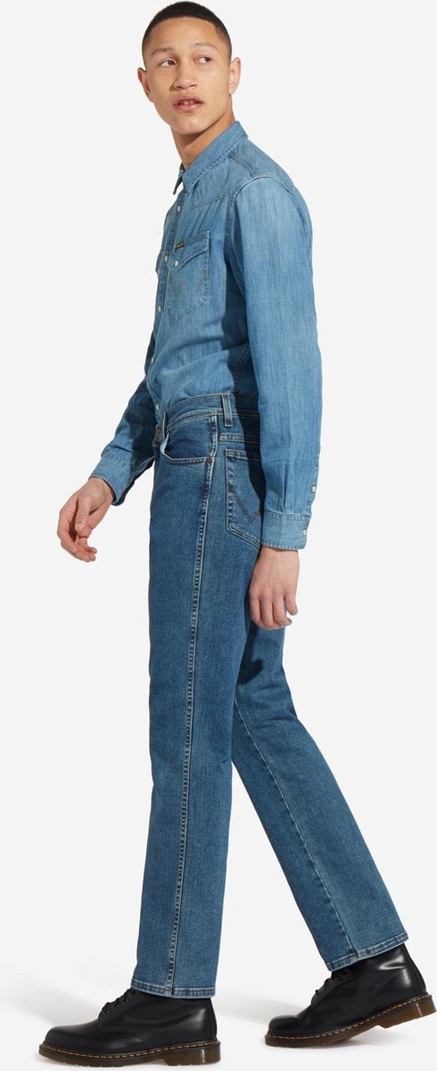 Wrangler Texas Stretch jeans blue denim – heren - L32