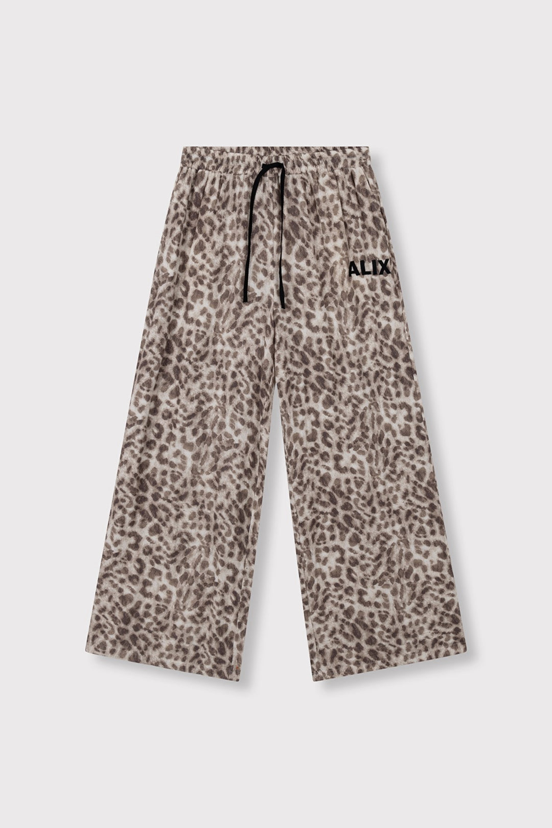 Alix the label lange broek dames bruin dessin