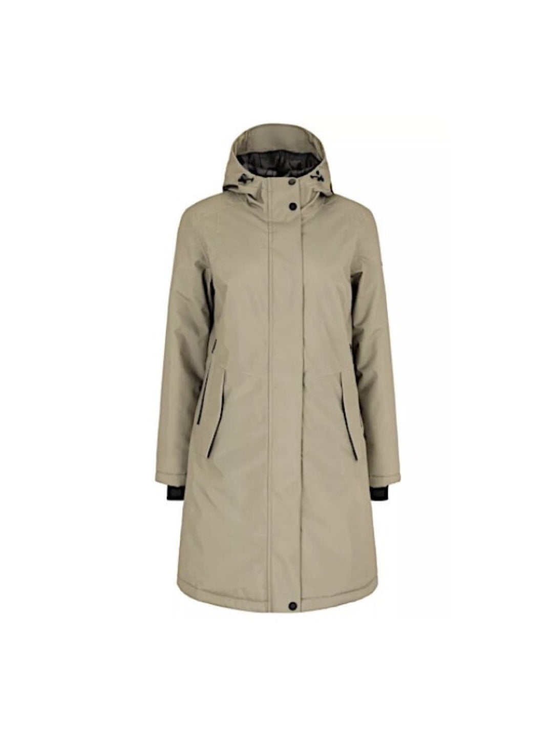 Covered L60359 Frida winterjas dames – groen