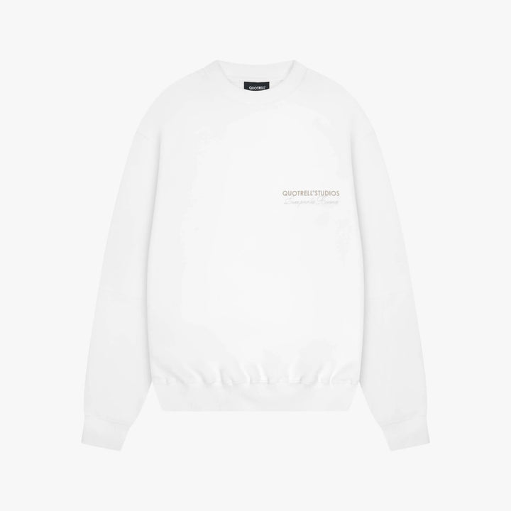 quotrell SW53671 Studios crewneck off-white – heren