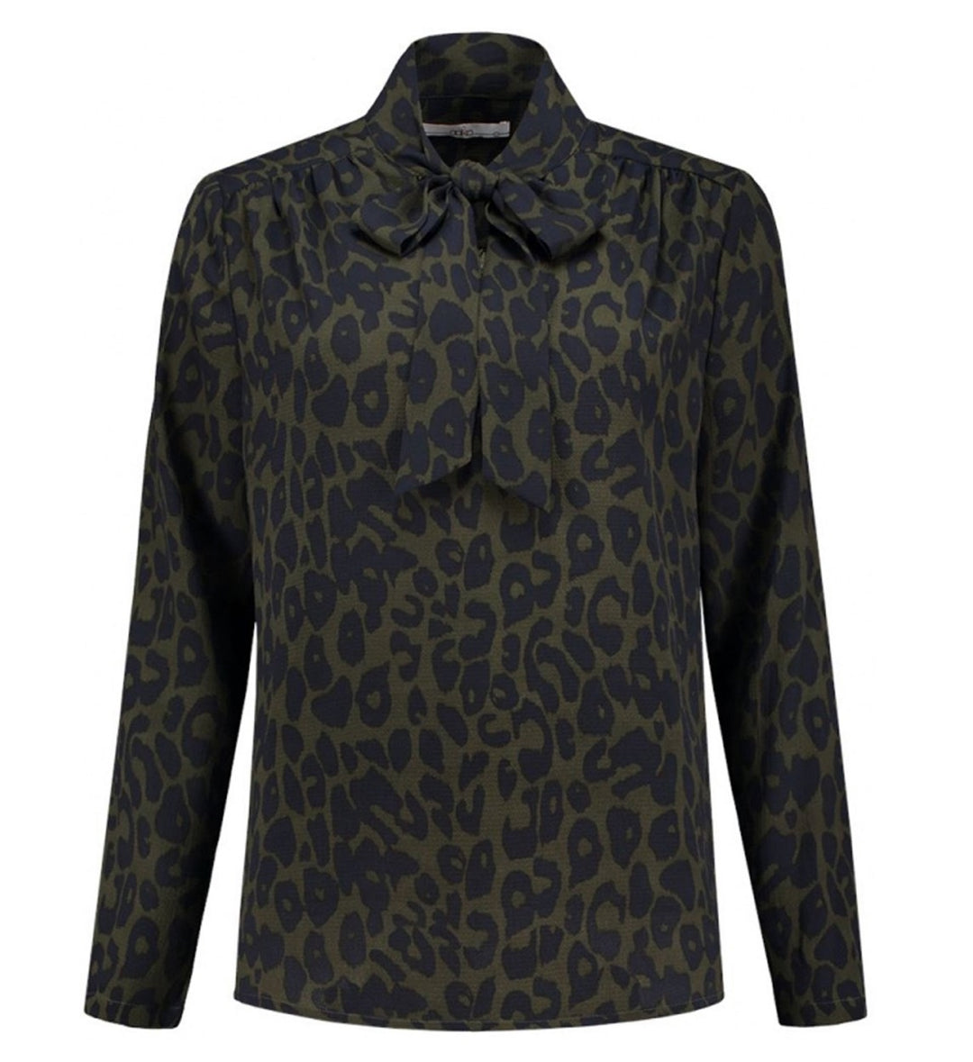 VERO MODA Tallia top l/m dames groen dessin