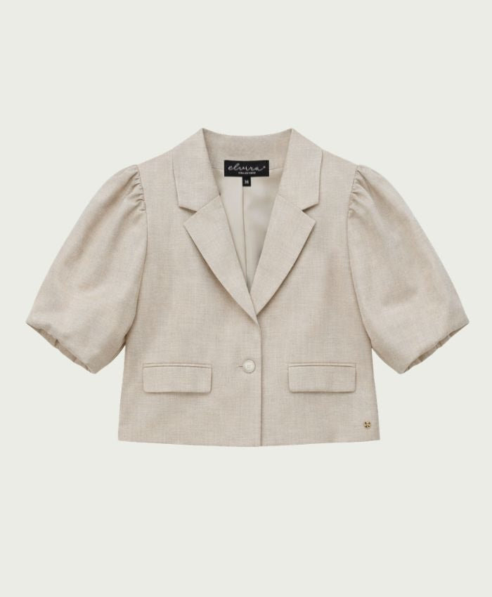 Elvira Casuals E2 26-019 Yara blazer dames zand