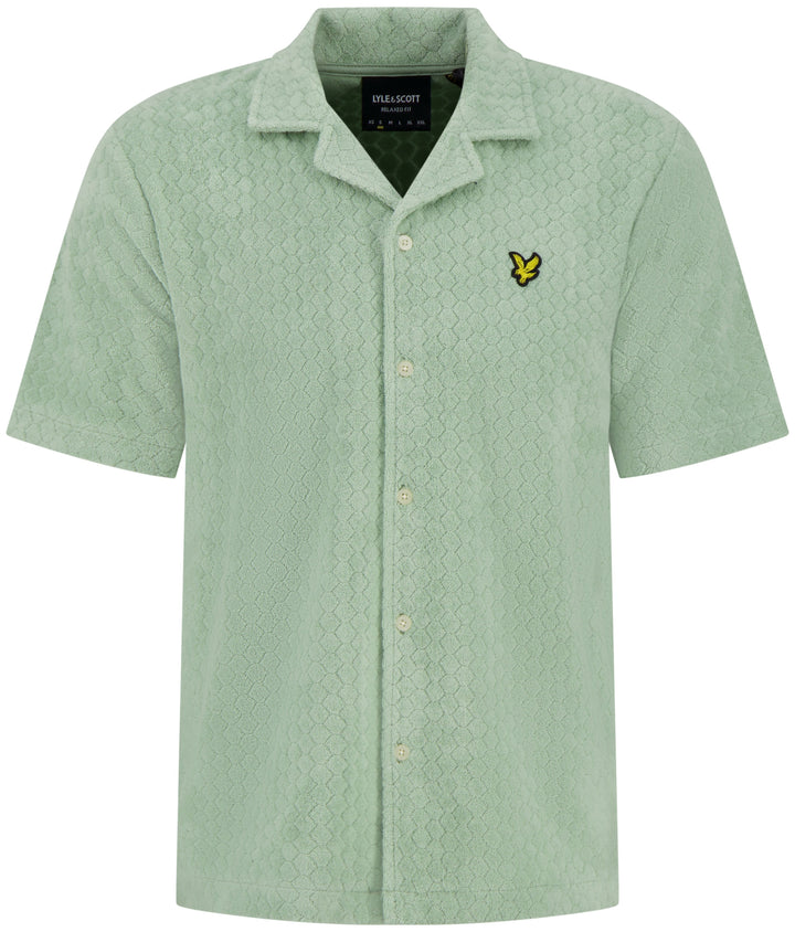 Lyle & Scott SW2407V overhemd mint – heren