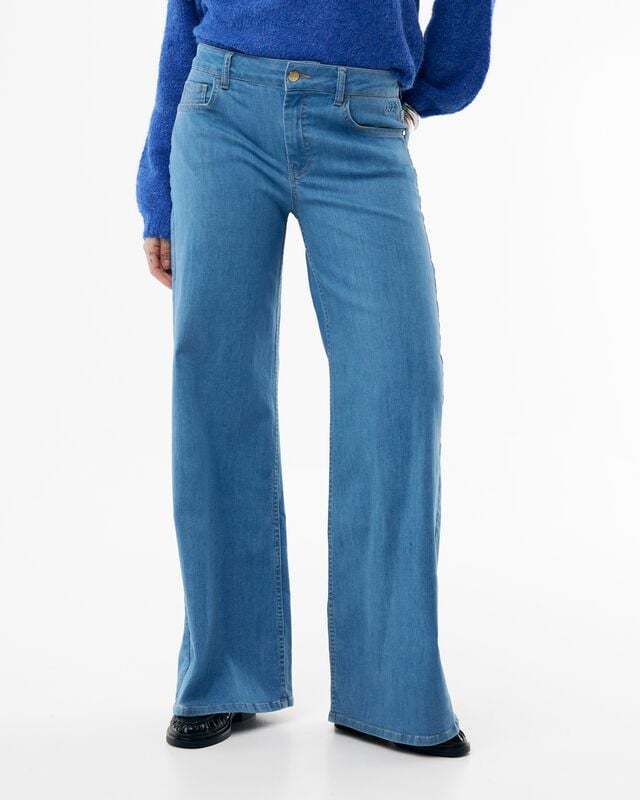 MEXX women loose fit jeans blauw denim – dames - Blue Denim