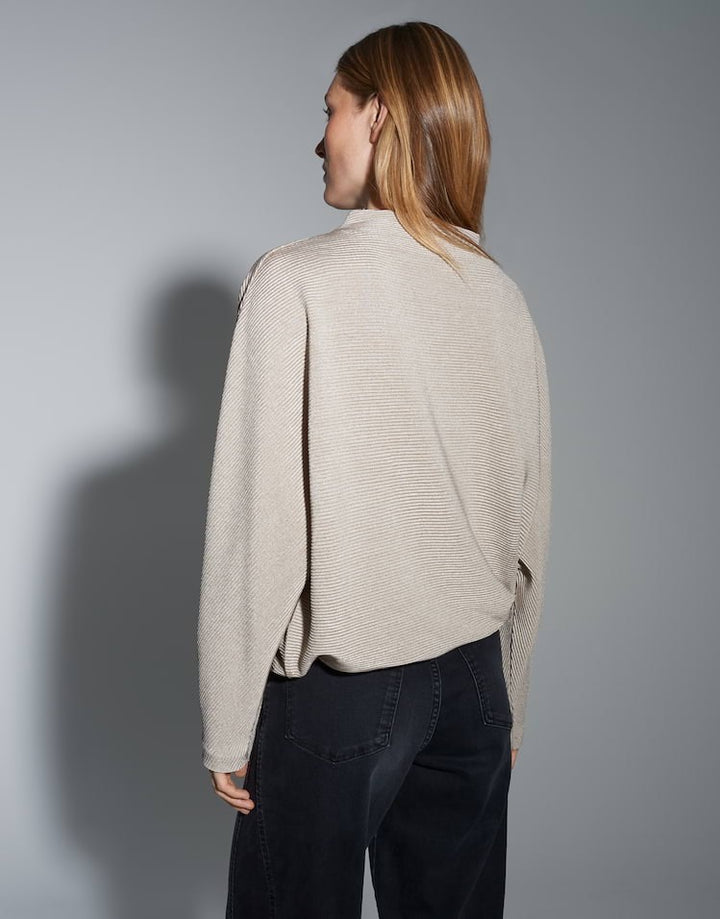Opus sweater dames taupe – Saglanz 1049889454392