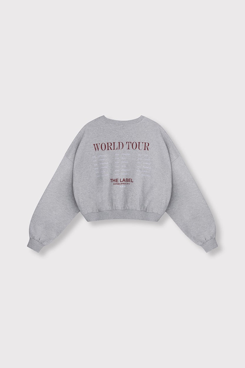 Alix the label 2602893603 sweater dames grijs melee