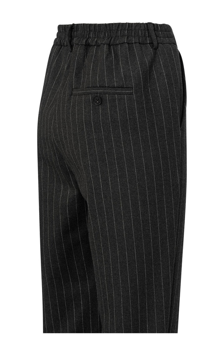 YAYA Women lange broek grijs dessin – dames