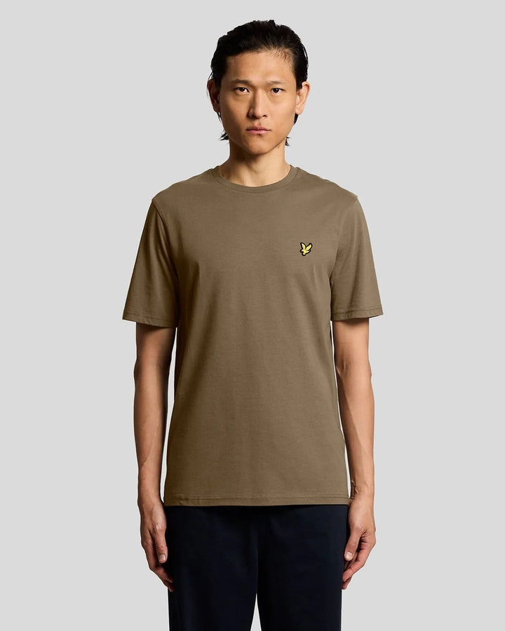 Lyle & Scott TS400VOG t-shirt taupe – heren
