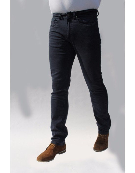 Brams Paris Hugo lange broek heren – navy - L34