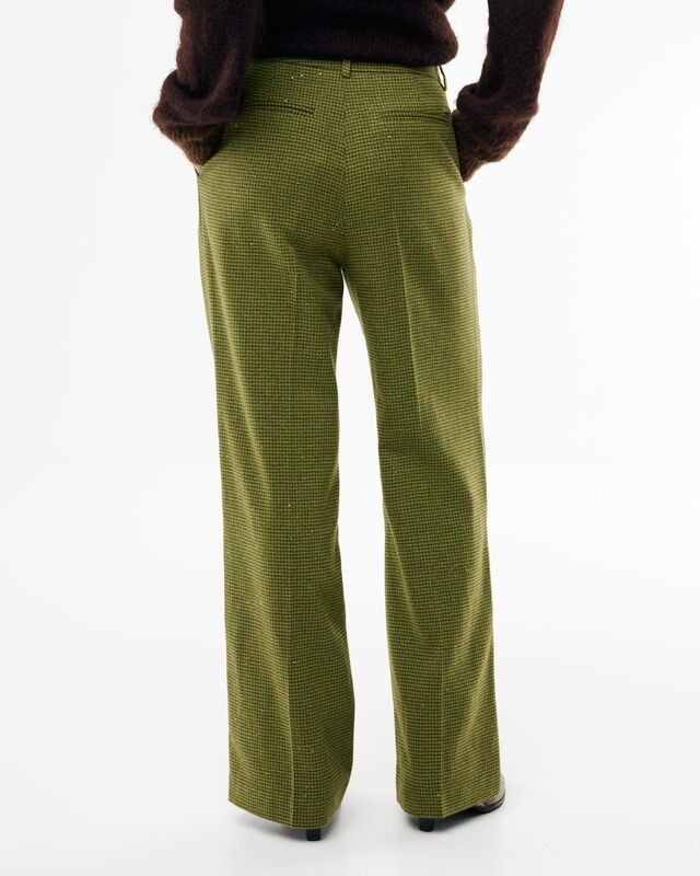 MEXX women lange broek groen dessin – dames