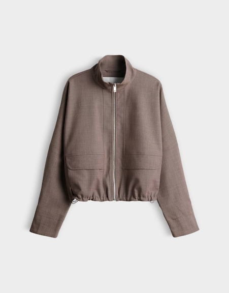 Opus Hokia jack dames taupe – herfst/winter