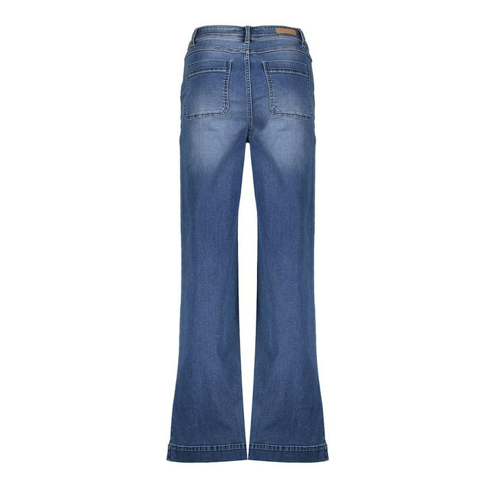 Geisha loose fit jeans dames – blue denim