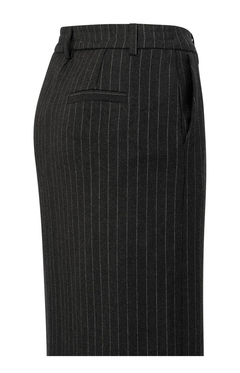 YAYA Women midi rok grijs dessin – dames