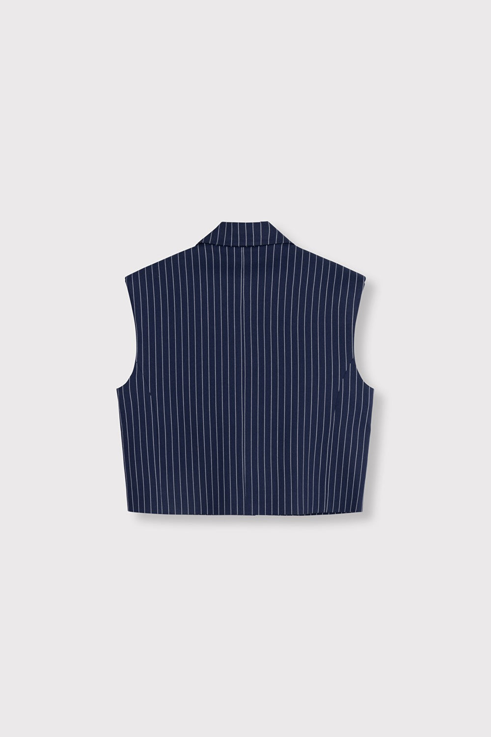 Alix the label gilet dames blauw dessin – trendy