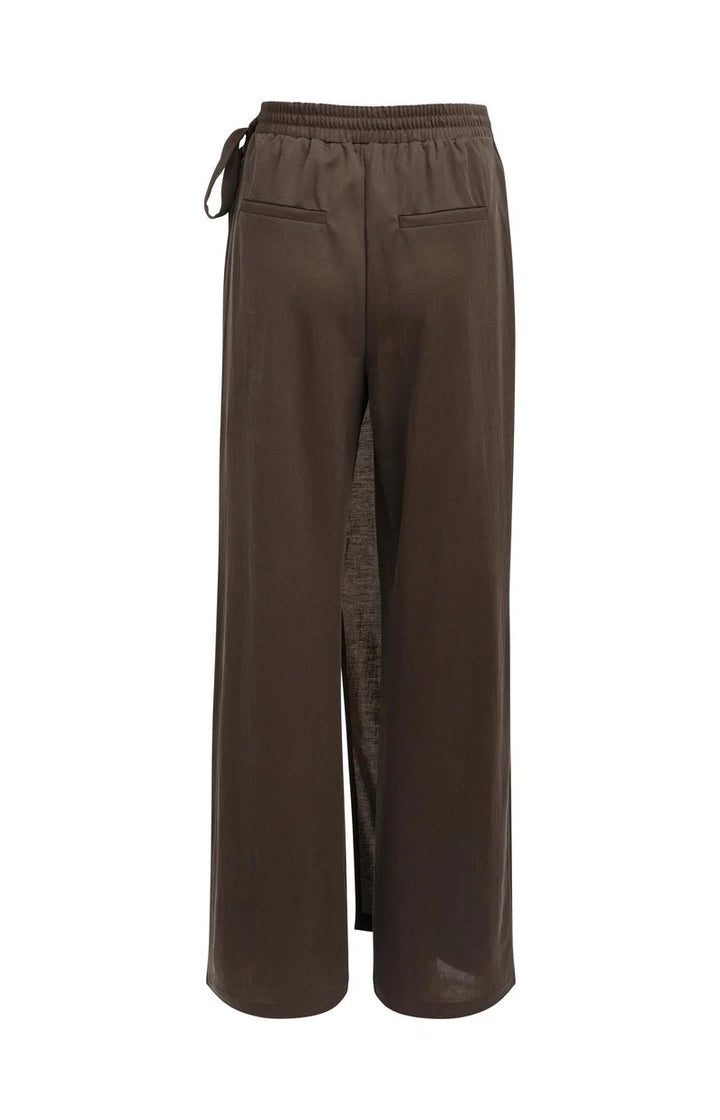 YAYA Women lange broek bruin – dames