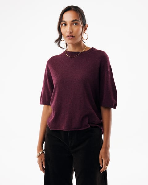 MEXX women MF006600463 trui dames aubergine
