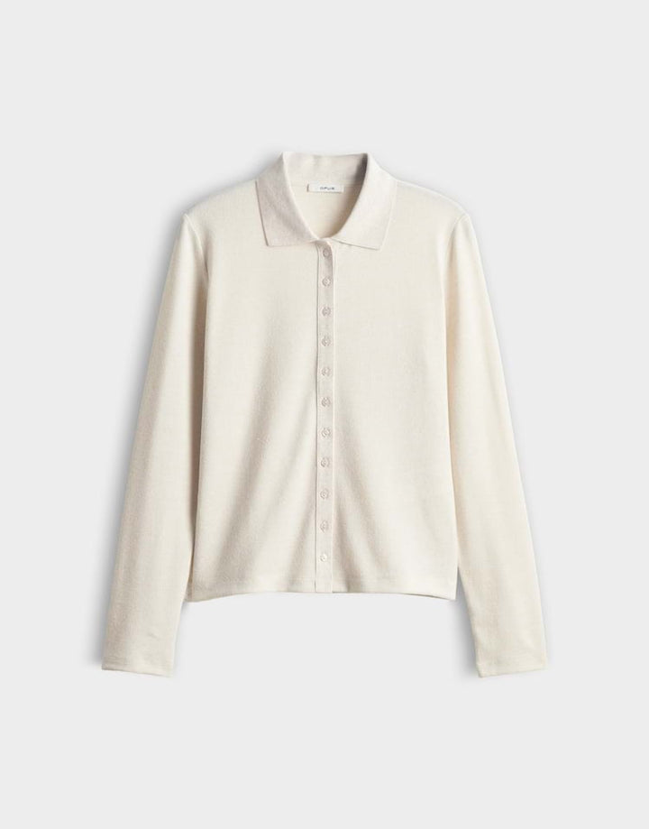 Opus Sugimi 1063765984106 t-shirt k/m dames off-white
