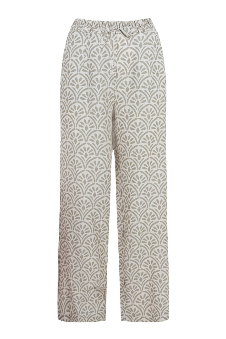 Elvira Casuals e2 25-056 lange broek dames – zand dessin