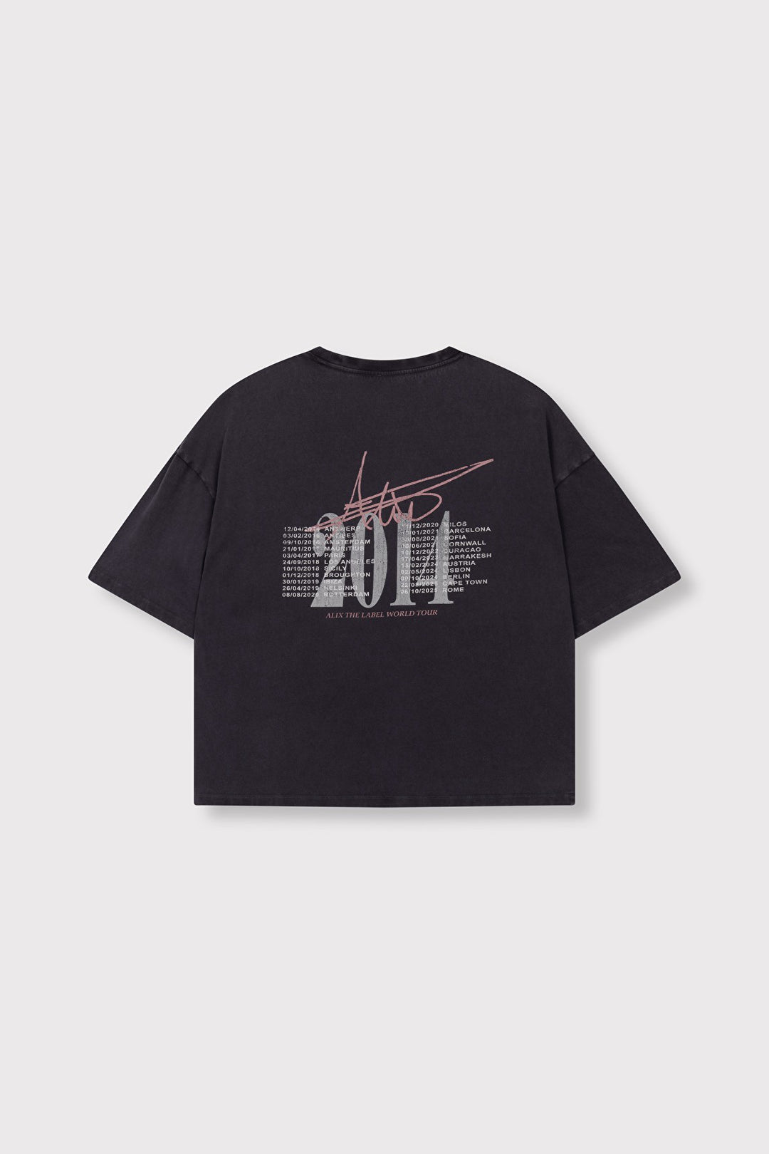 Alix the label t-shirt antraciet – dames
