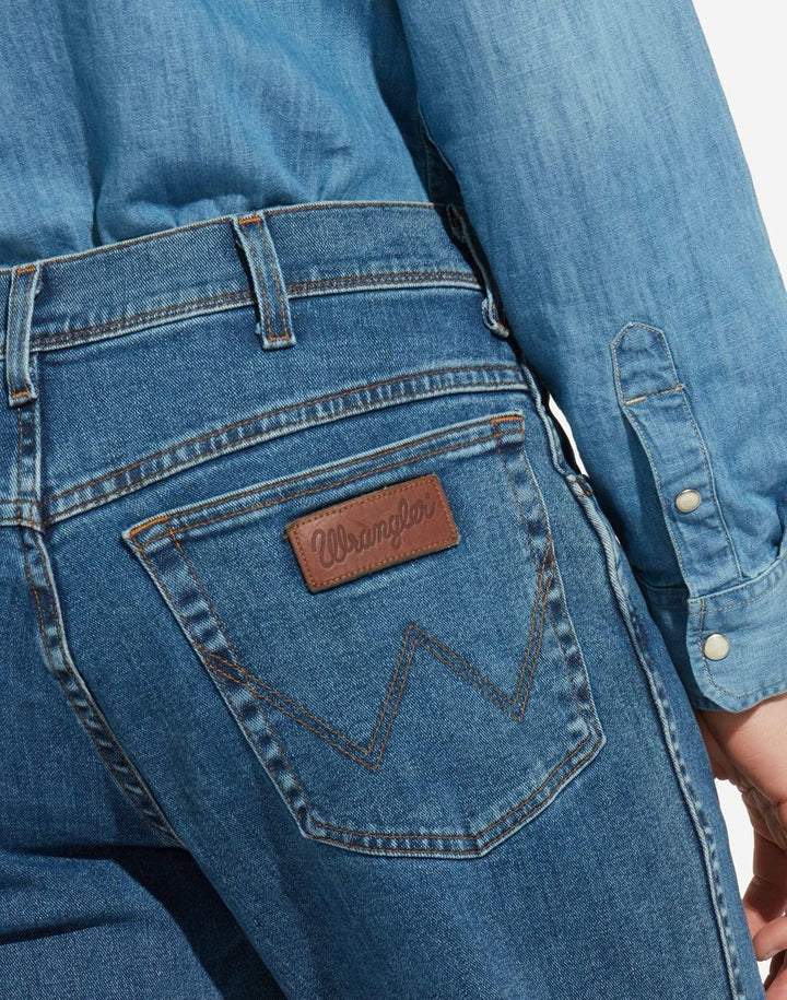 Wrangler Texas Stretch jeans blue denim – heren - L32