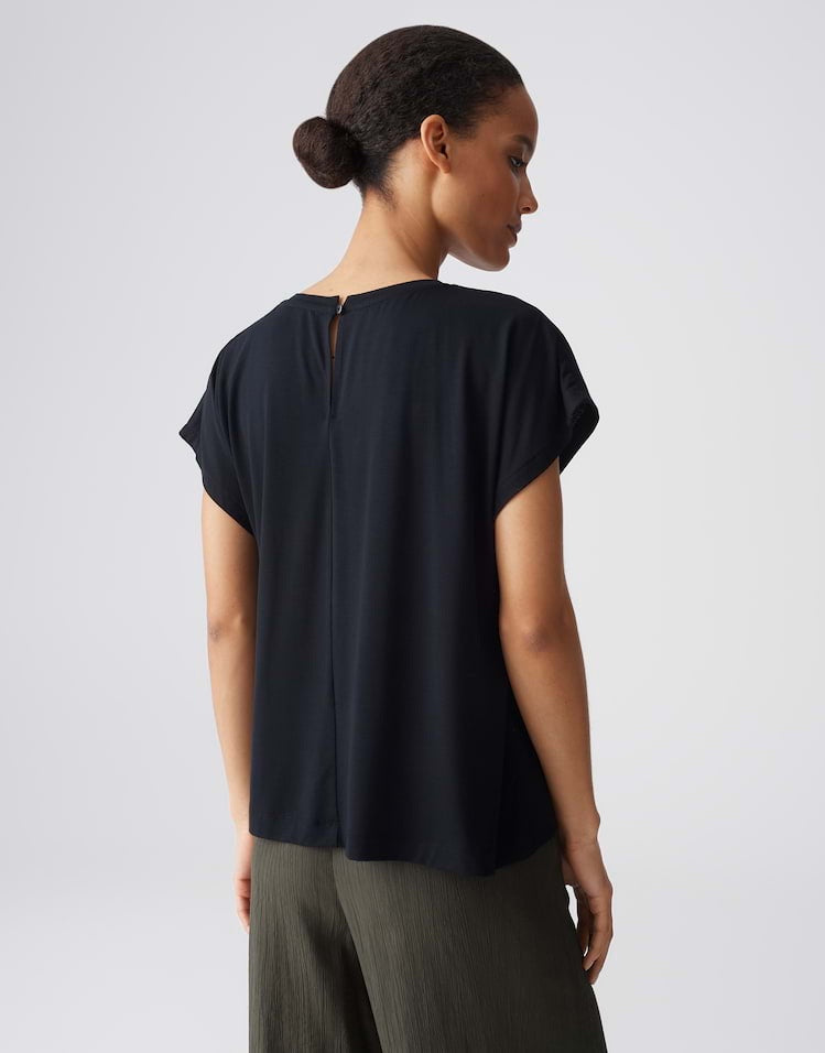 Opus Sifem t-shirt zwart – dames