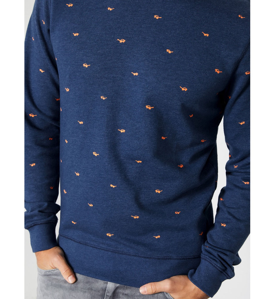 Jack & Jones 12279683 pacer sweater navy – heren