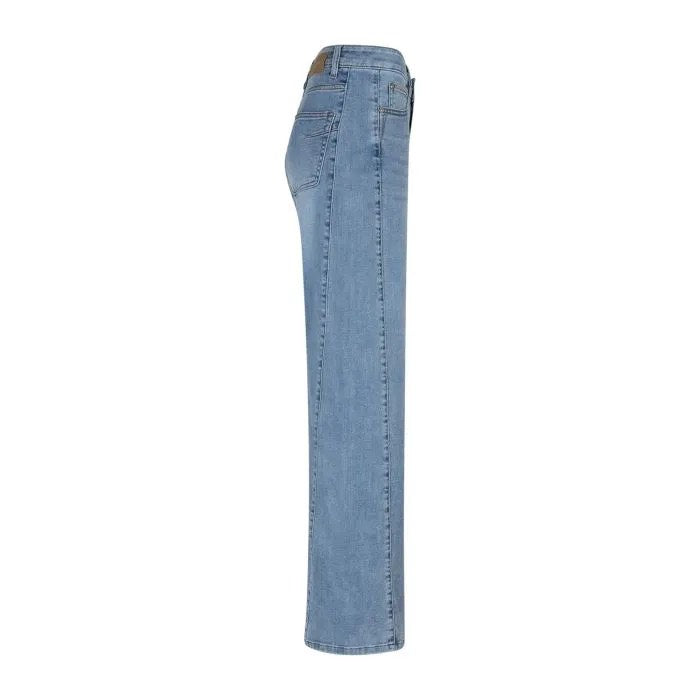 Red Button 4907 Claudette jeans bootcut flare fit dames - Blue Denim - L33
