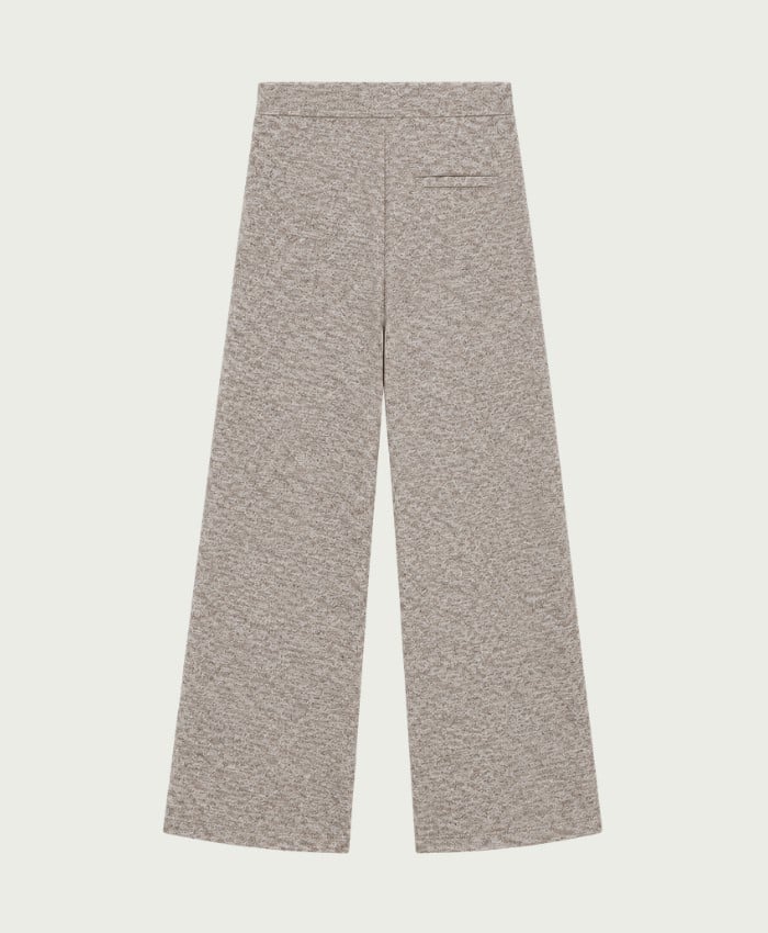 Elvira Casuals E4 26-056 lange broek dames bruin dessin