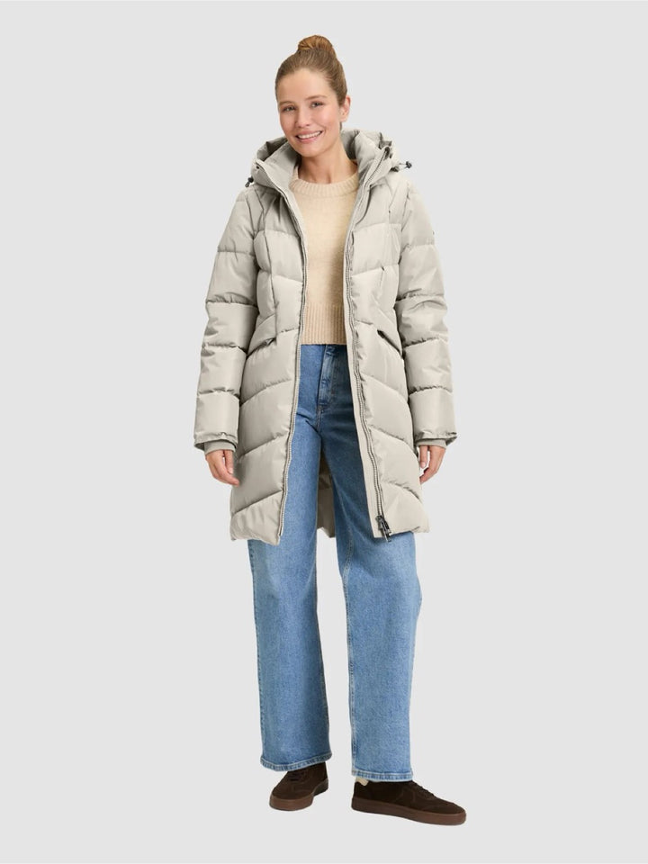 Covered L60390 Adelle winterjas dames – off-white