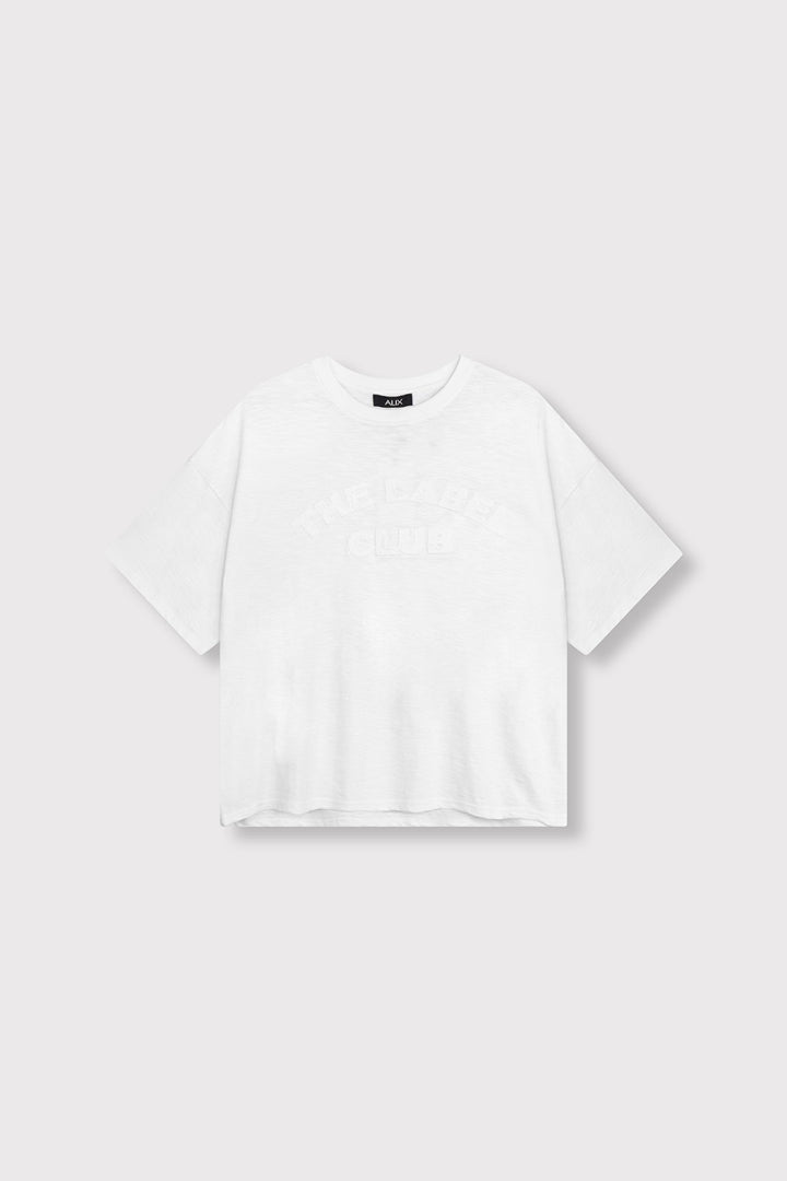 Alix the label t-shirt off-white – dames