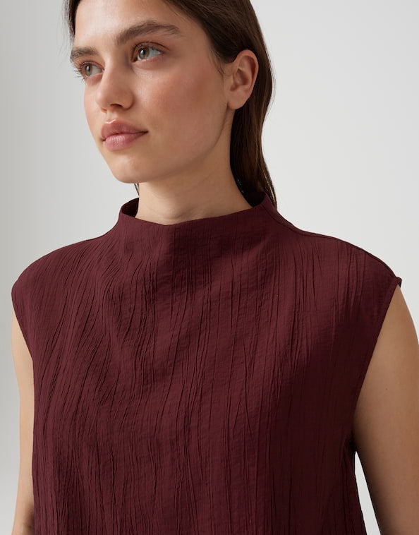 Opus Focy top bordeaux – dames