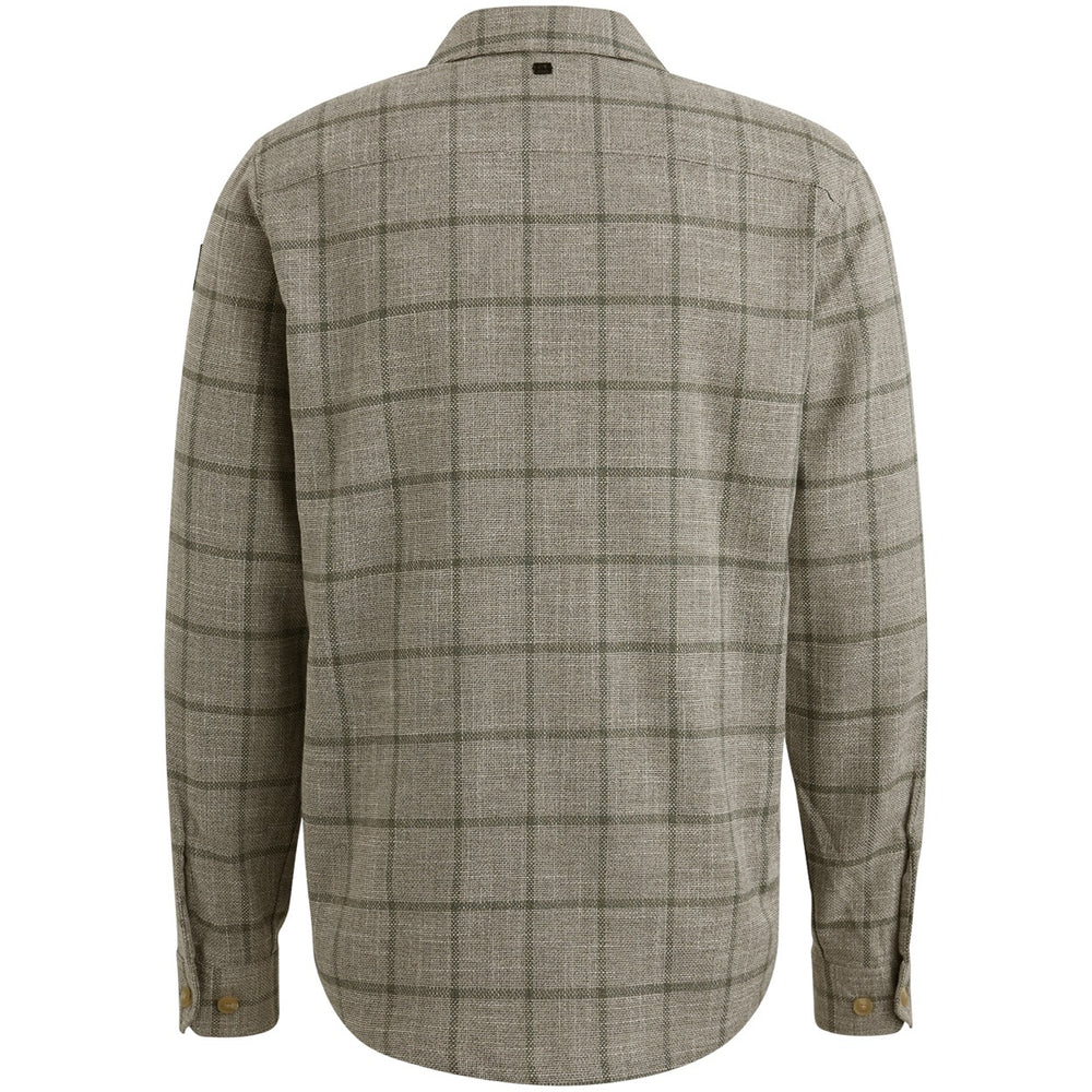 Vanguard overhemd l/m bruin dessin – heren