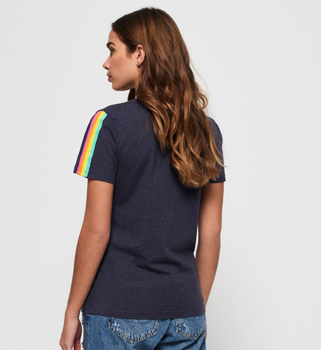 Garcia woman 0301 SEMY BODY FIT – dames t-shirt - Navy