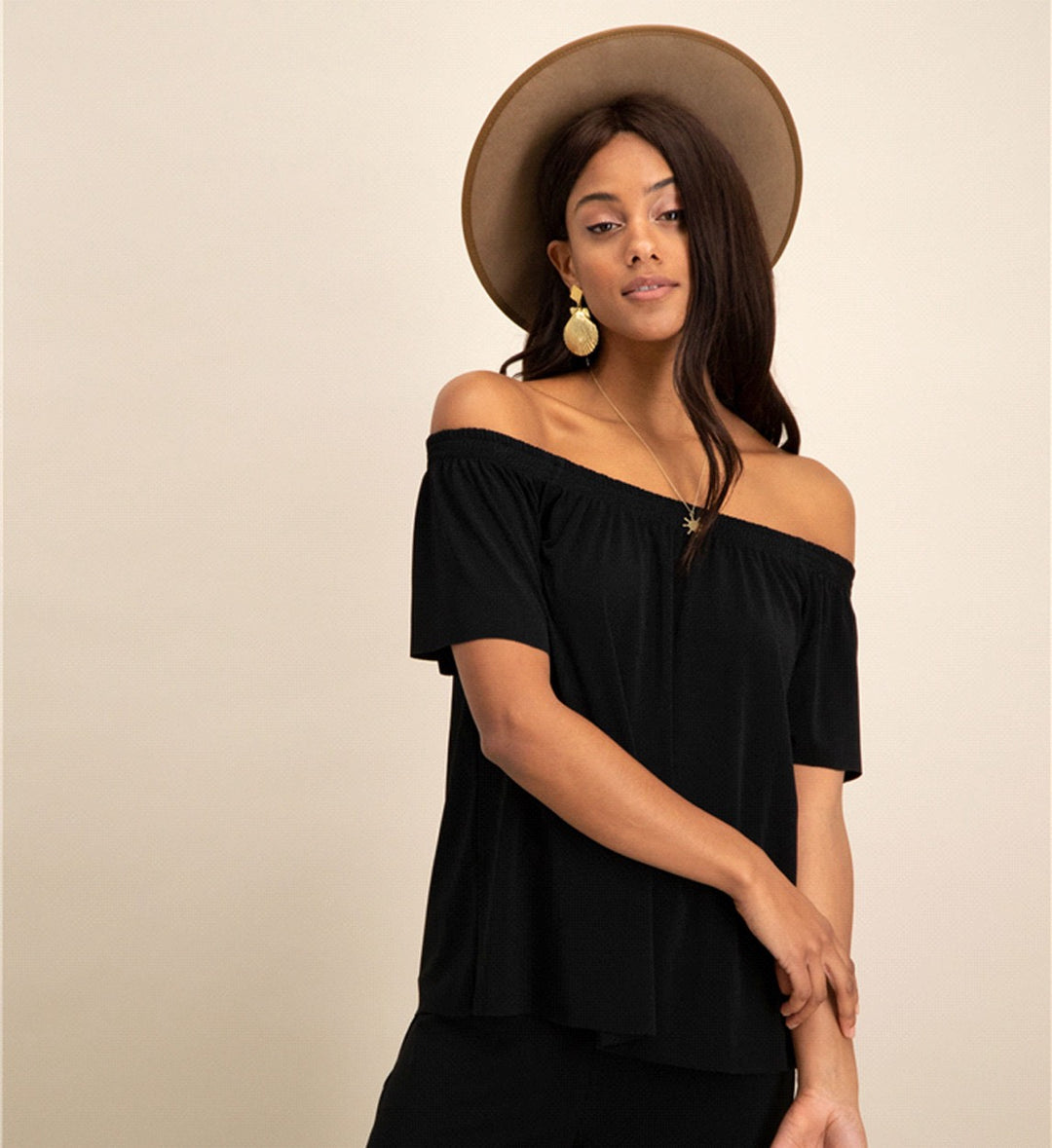 Jacqueline de Yong T-shirt zwart – dames