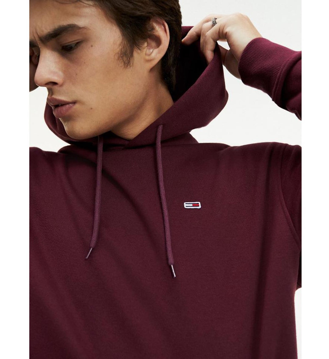 Lyle & Scott ML2258tont sweater bordeaux – heren