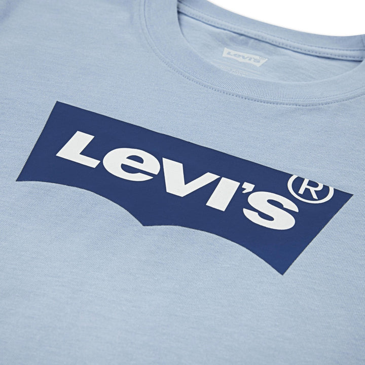 Levi's boys t-shirt k/m lichtblauw – jongens