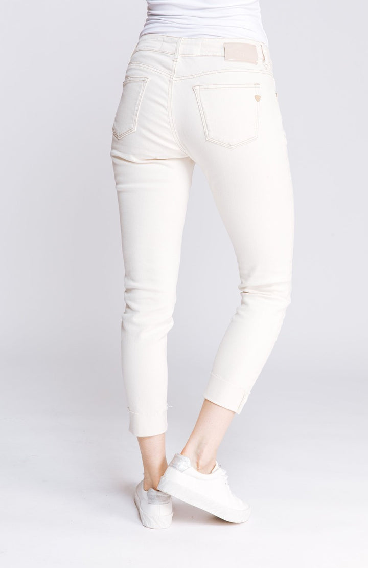 Zhrill w1289 off-white slim fit jeans dames