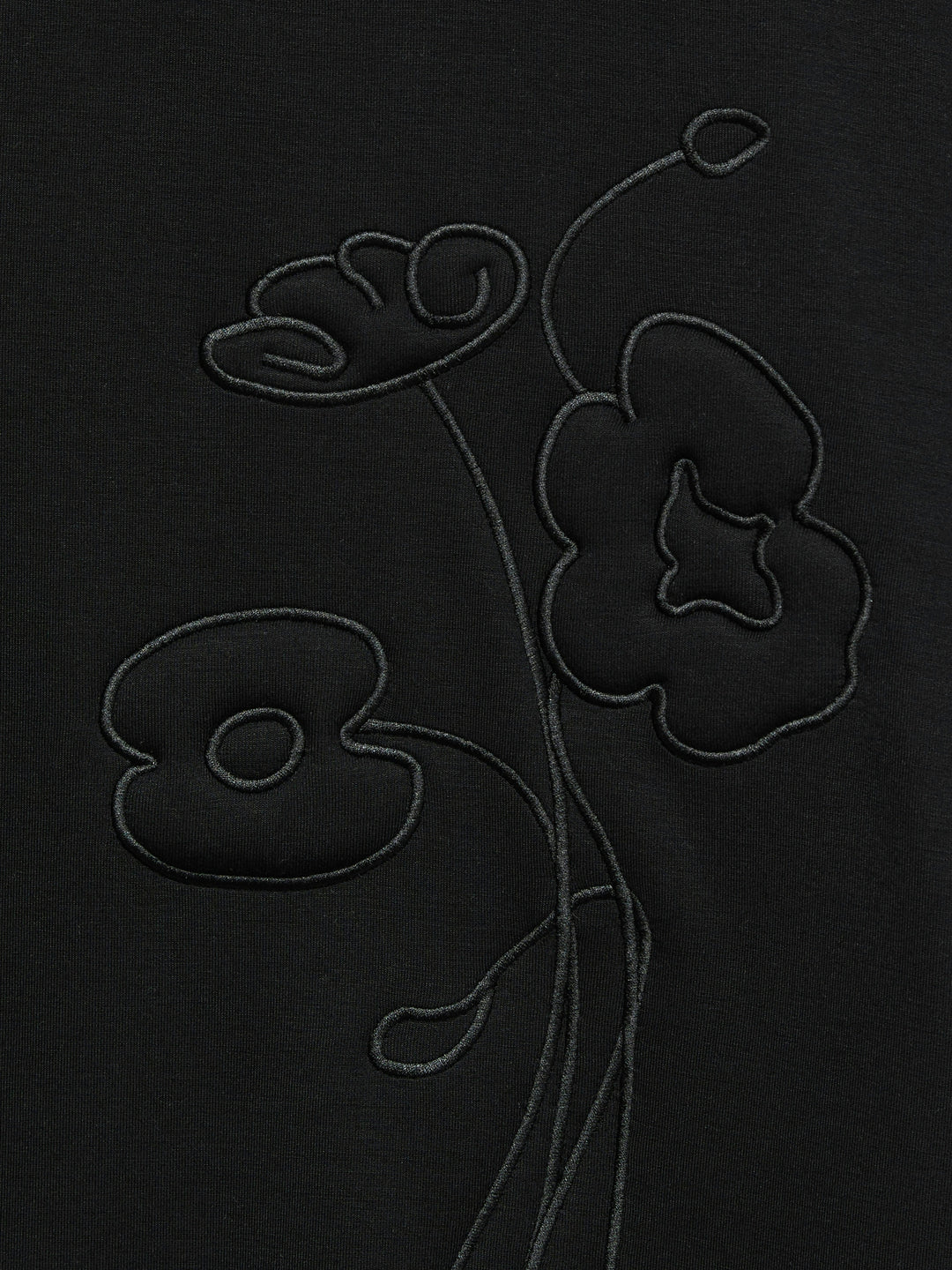 Vmhali Ss Embroidery Top Jrs - Zwart