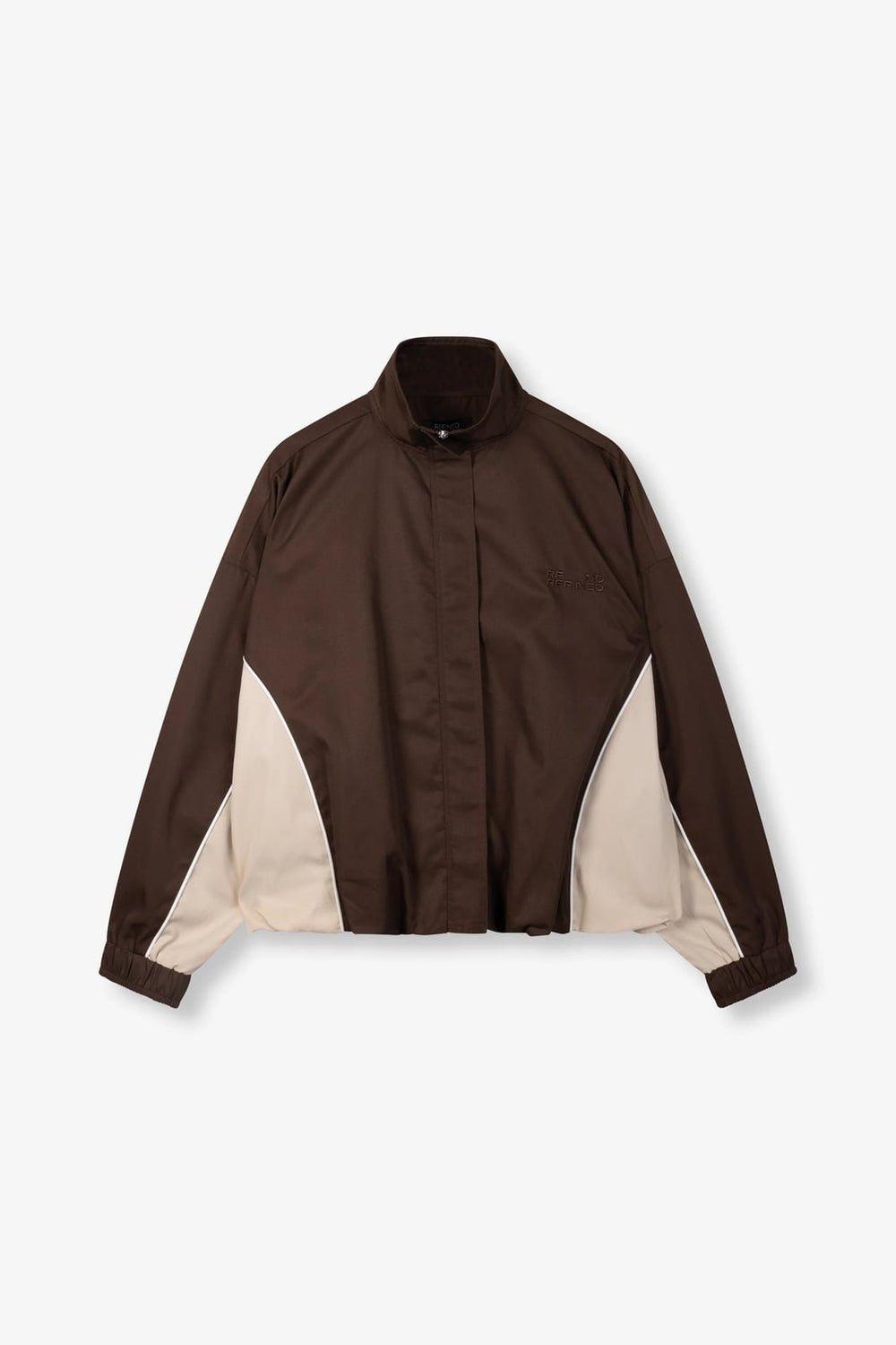 Refined department R2610451300 damesjack bruin dessin