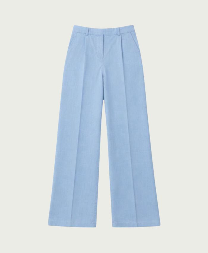 Elvira Casuals E2 26-012 Saskia lange broek dames - Blue Denim