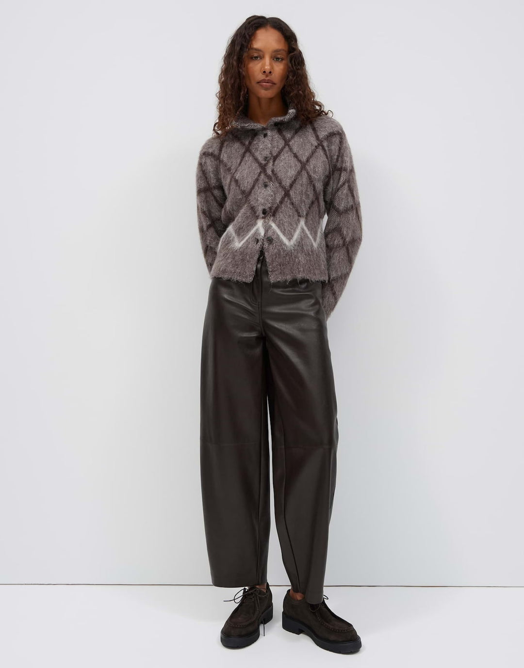 Opus Malga edit 10623914498 lange broek bruin – dames