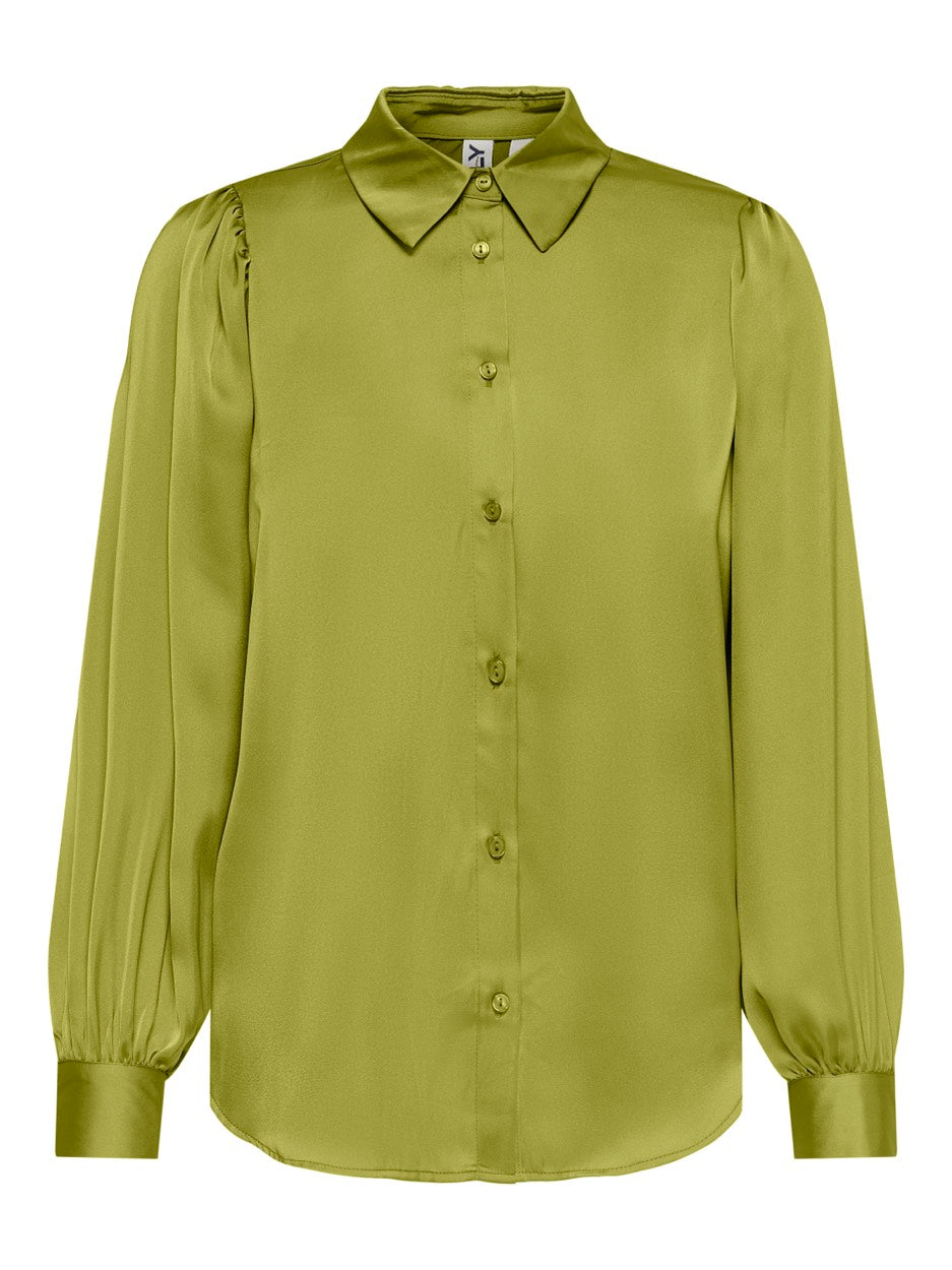 Only blouse l/m dames lime – trendy damesmode