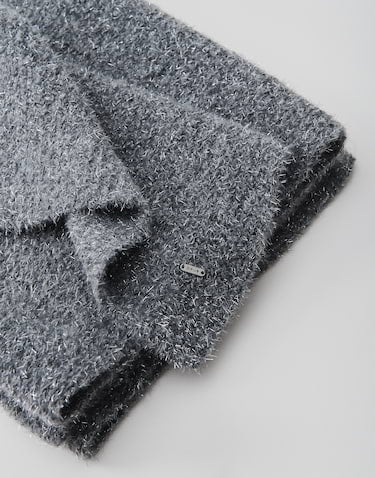 Opus Aglezi scarf 10240111875284 sjaal zilverkleurig