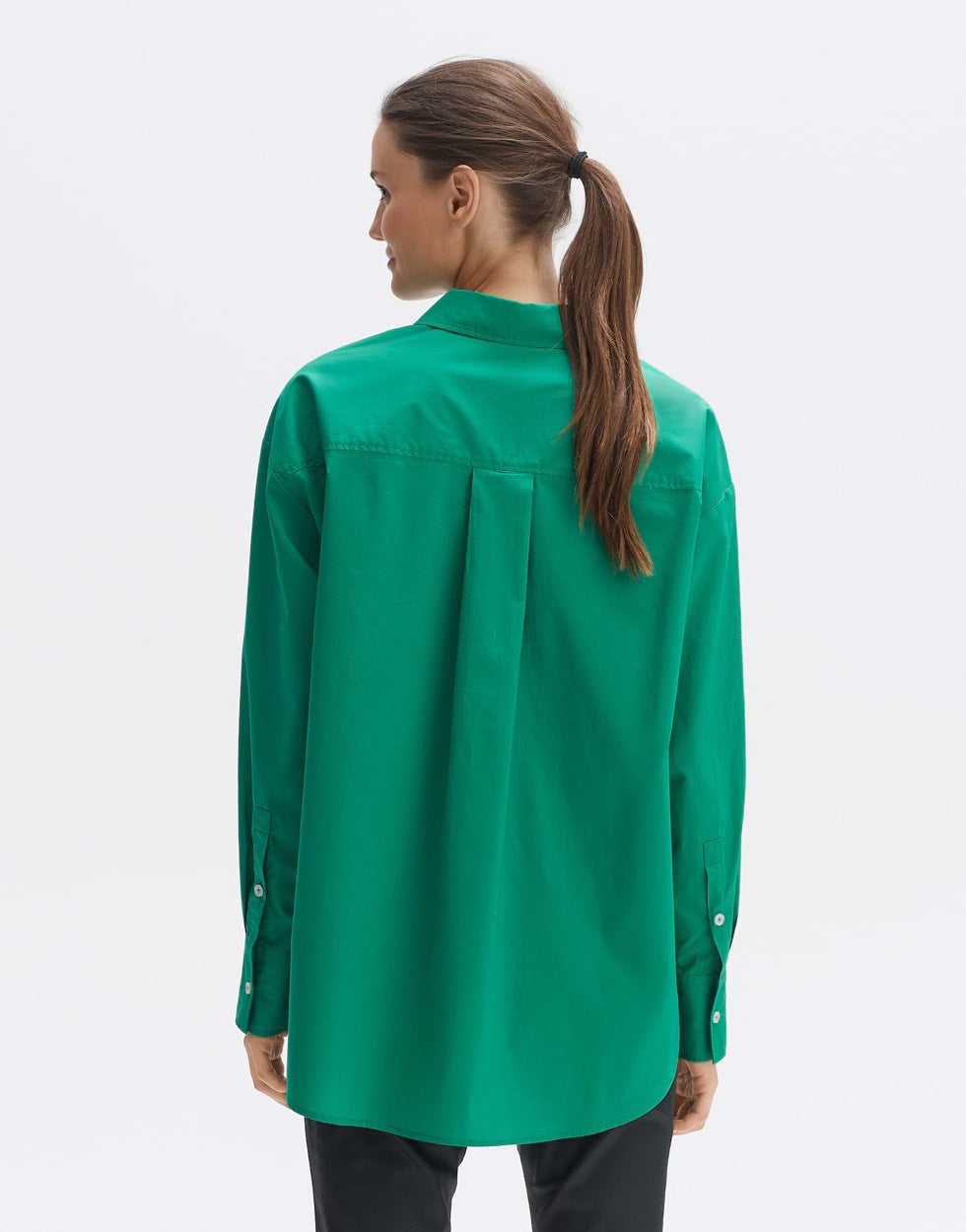 Opus Freyana blouse l/m dames – groen