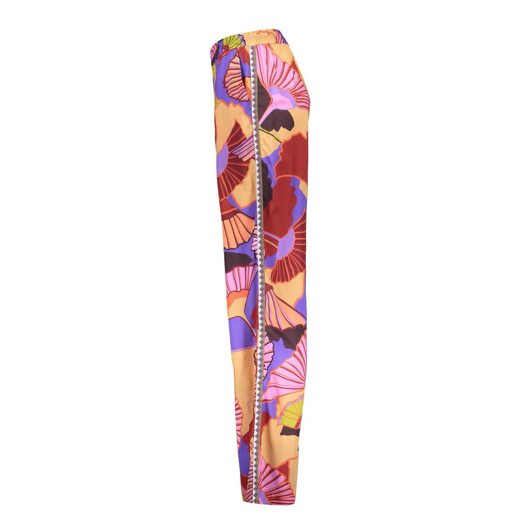 Geisha lange broek dames multicolor
