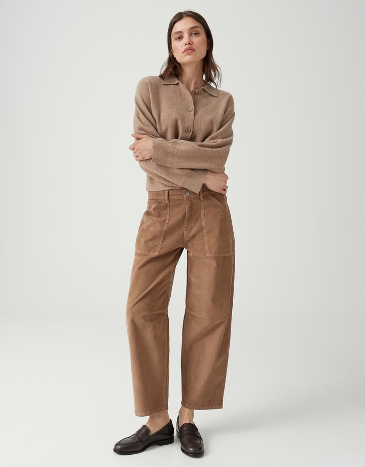 Opus Lissie Boldie 1060719389248 lange broek cognac - L28