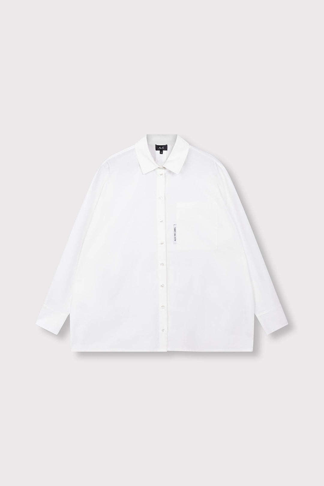 Alix the label blouse l/m off-white – dames