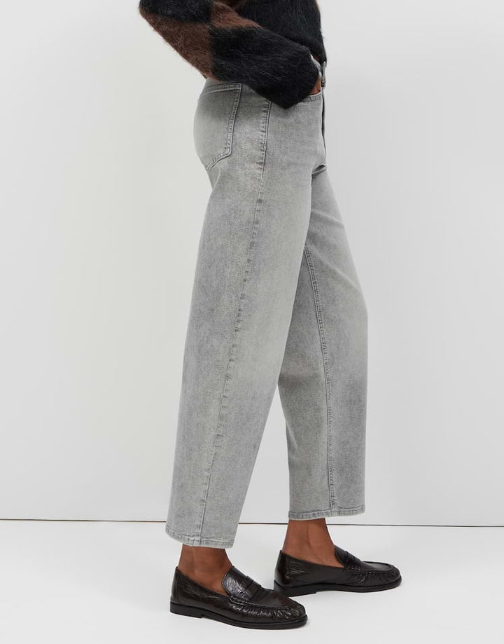 Opus Maxie 10624212945 jeans regular-straight fit grey denim - L28
