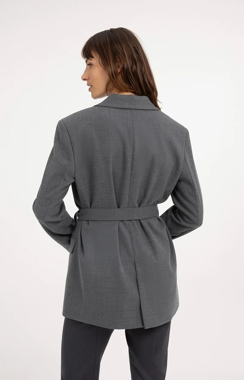YAYA Women 01-501088-610 blazer dames grijs