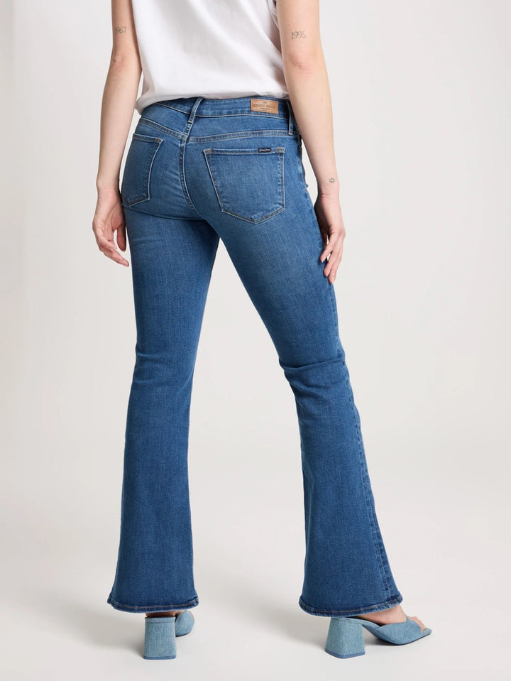 Cross Jeans P 433-022 slim fit jeans dames – blue denim - L32